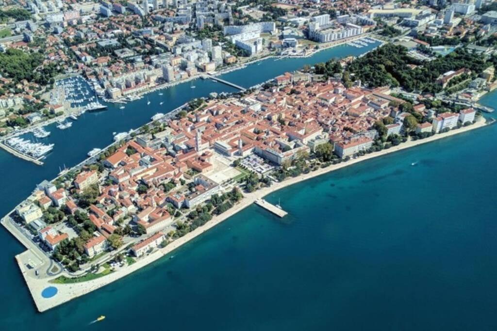 Apartment Punta Skala Villa Valentina Petrcane Bagian luar foto